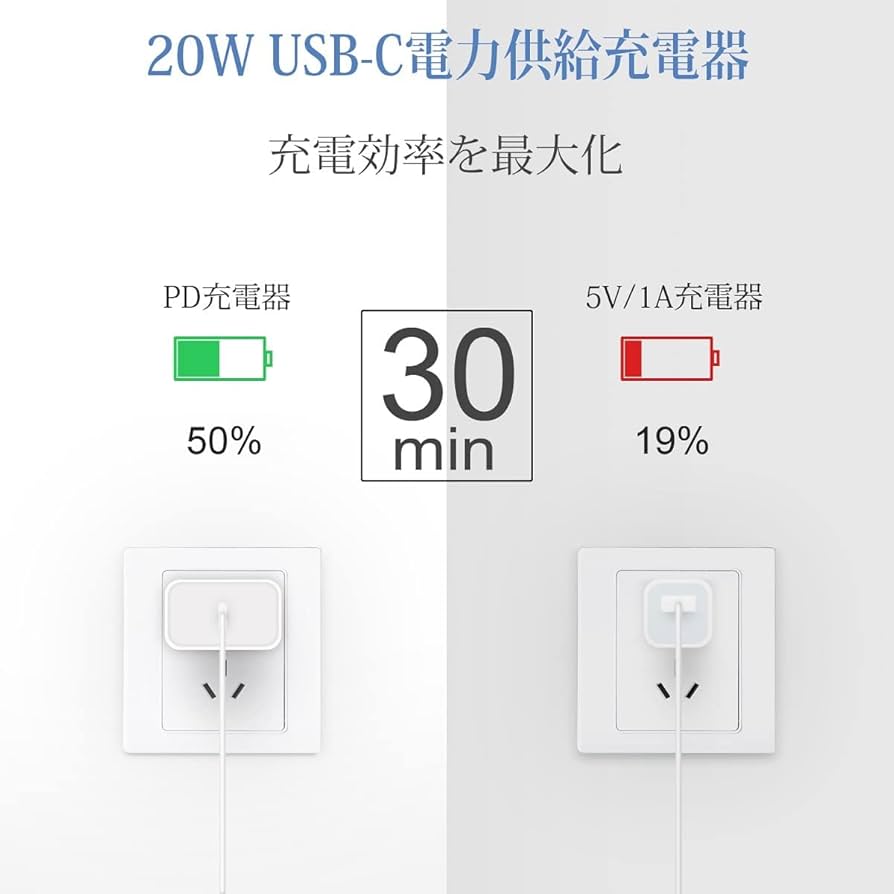 Amazon | iPhone 充電器 アイフォン 充電器 [MFi/PSE 認証済み
